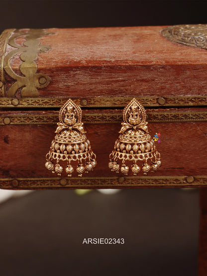 Antique Lakshmi Half Jhumka