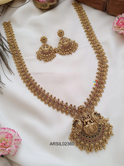 Temple Peacock Pendant Haram