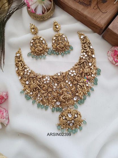 Grand Bridal Temple Necklace