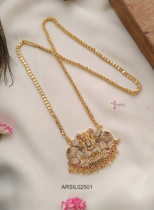Chain with Lakshmi Pendant Haram