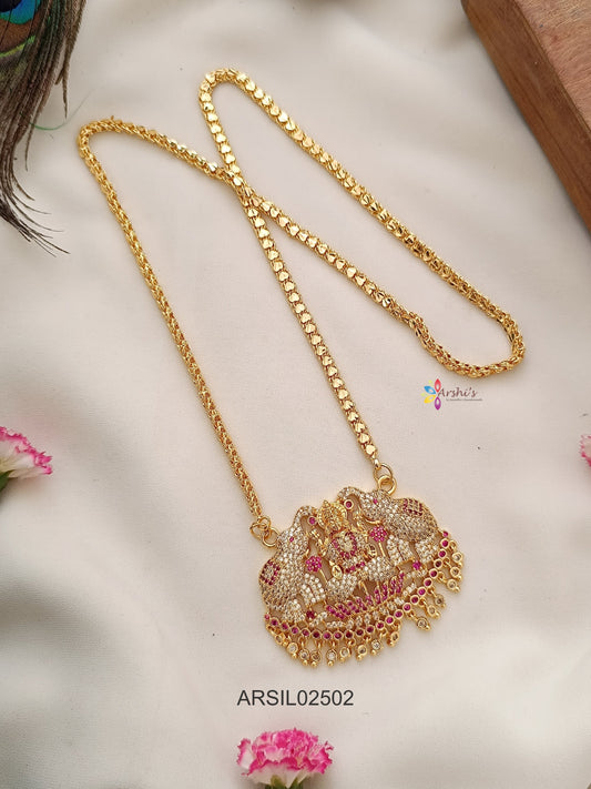 Chain with Lakshmi Pendant Haram