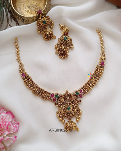 Antique Kemp Stone Necklace Set