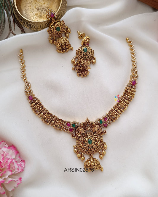 Antique Kemp Stone Necklace Set