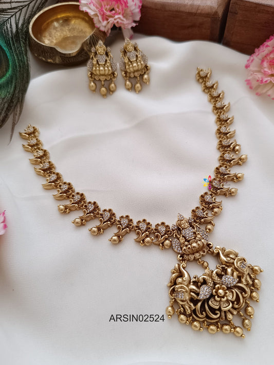 Antique Peacock Necklace