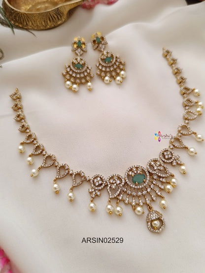 Mango White sStone Necklace