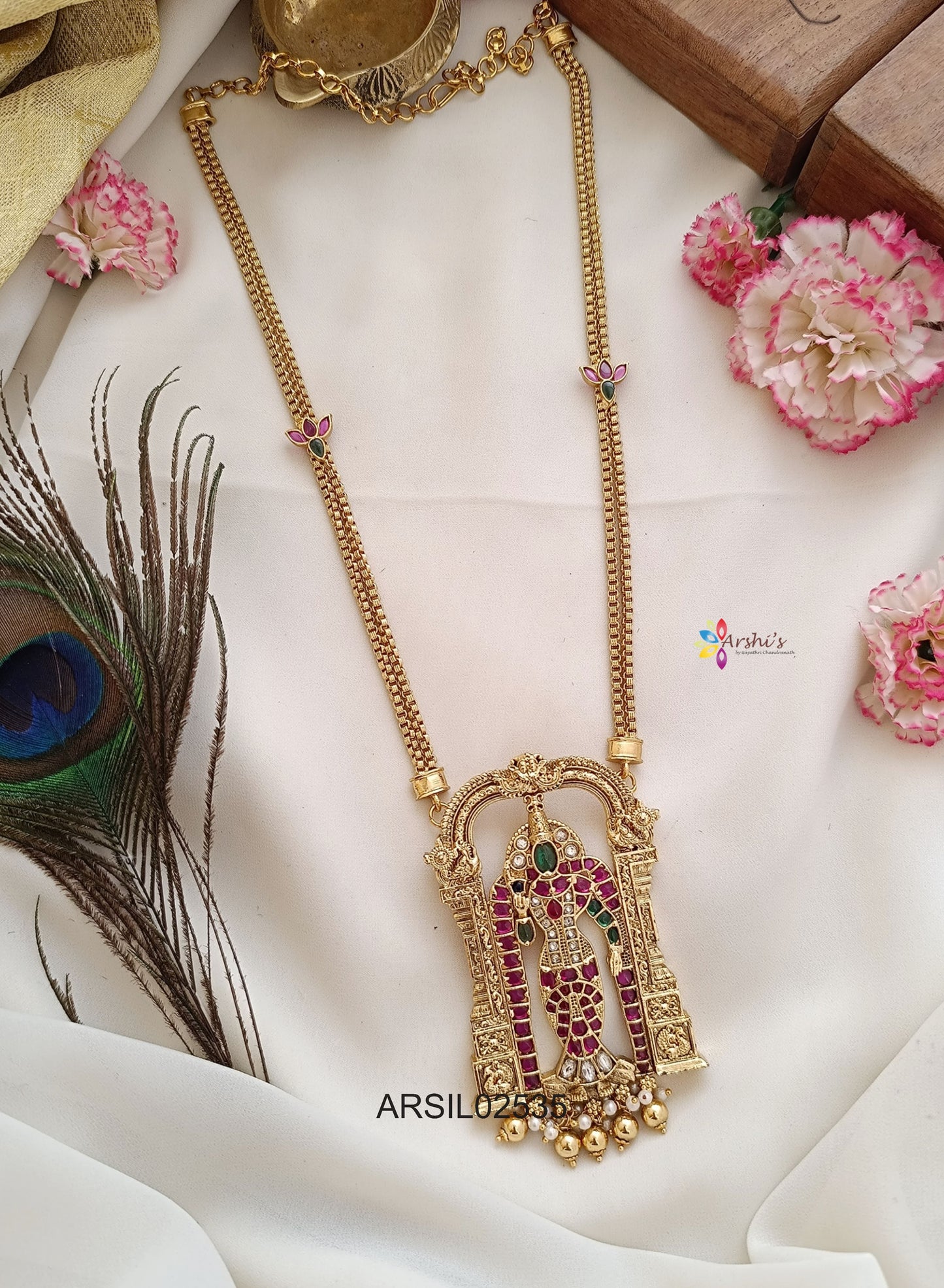 Divine Kamakshi Pendant Haram