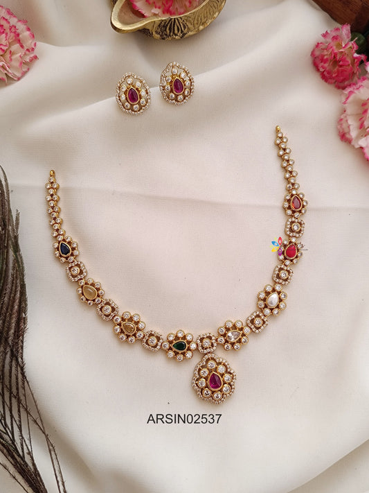 Navarathna Stone Necklace