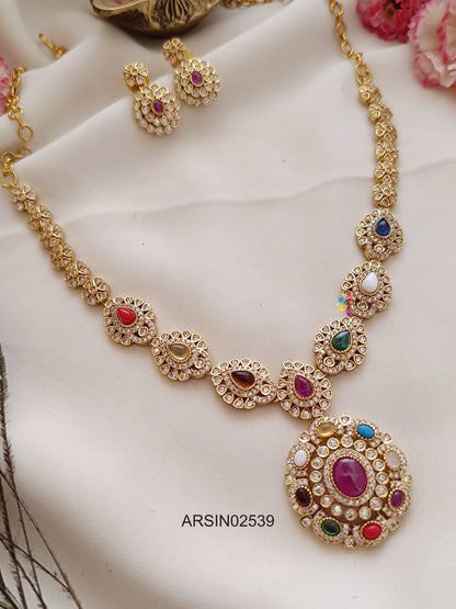 Navarathna Stone Necklace