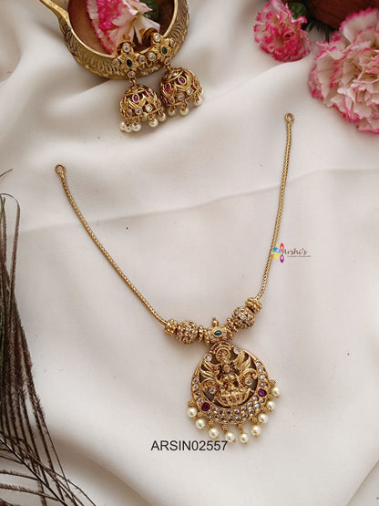 Chain with Lakshmi Pendant Necklace