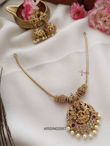 Chain with Lakshmi Pendant Necklace