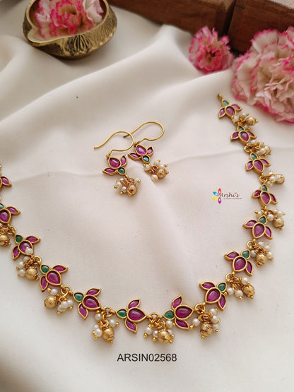 Lotus Design Necklace