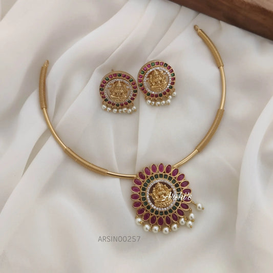 Lakshmi Kemp Tube Necklace