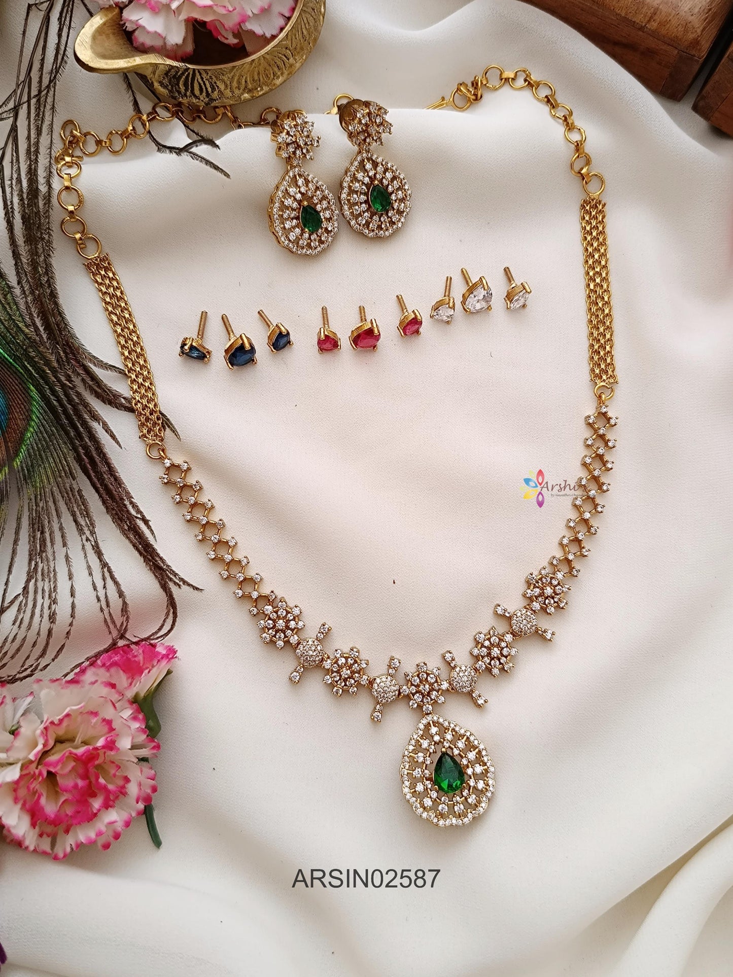 Stone Changiable Necklace