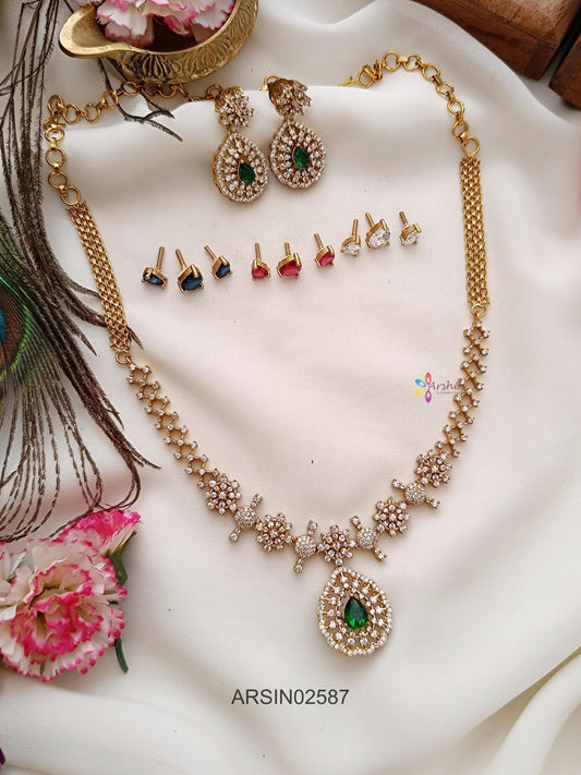 Stone Changiable Necklace