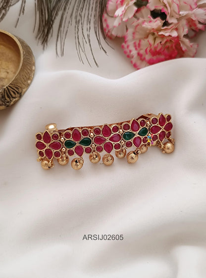 Kemp and Green Stone Hair Clip