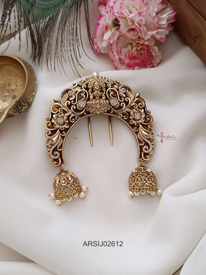 Antique Temple Hair Brooch