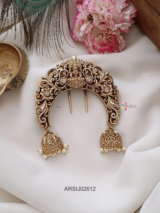 Antique Temple Hair Brooch
