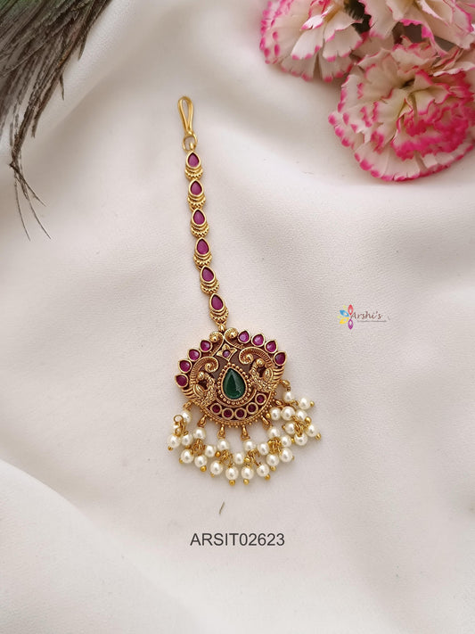 Peacock Bridal Tikka