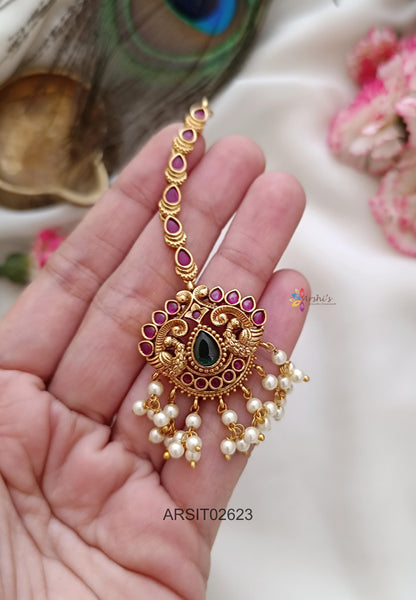Peacock Bridal Tikka