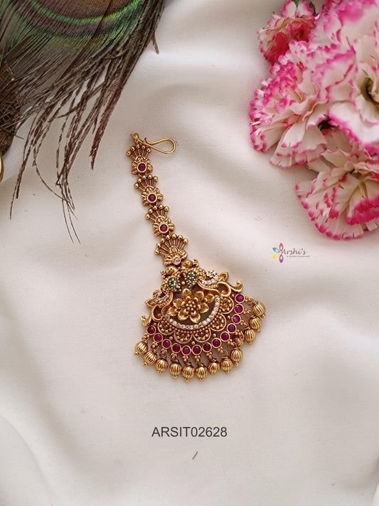 Dual Peacock Kemp Stone Maantikka