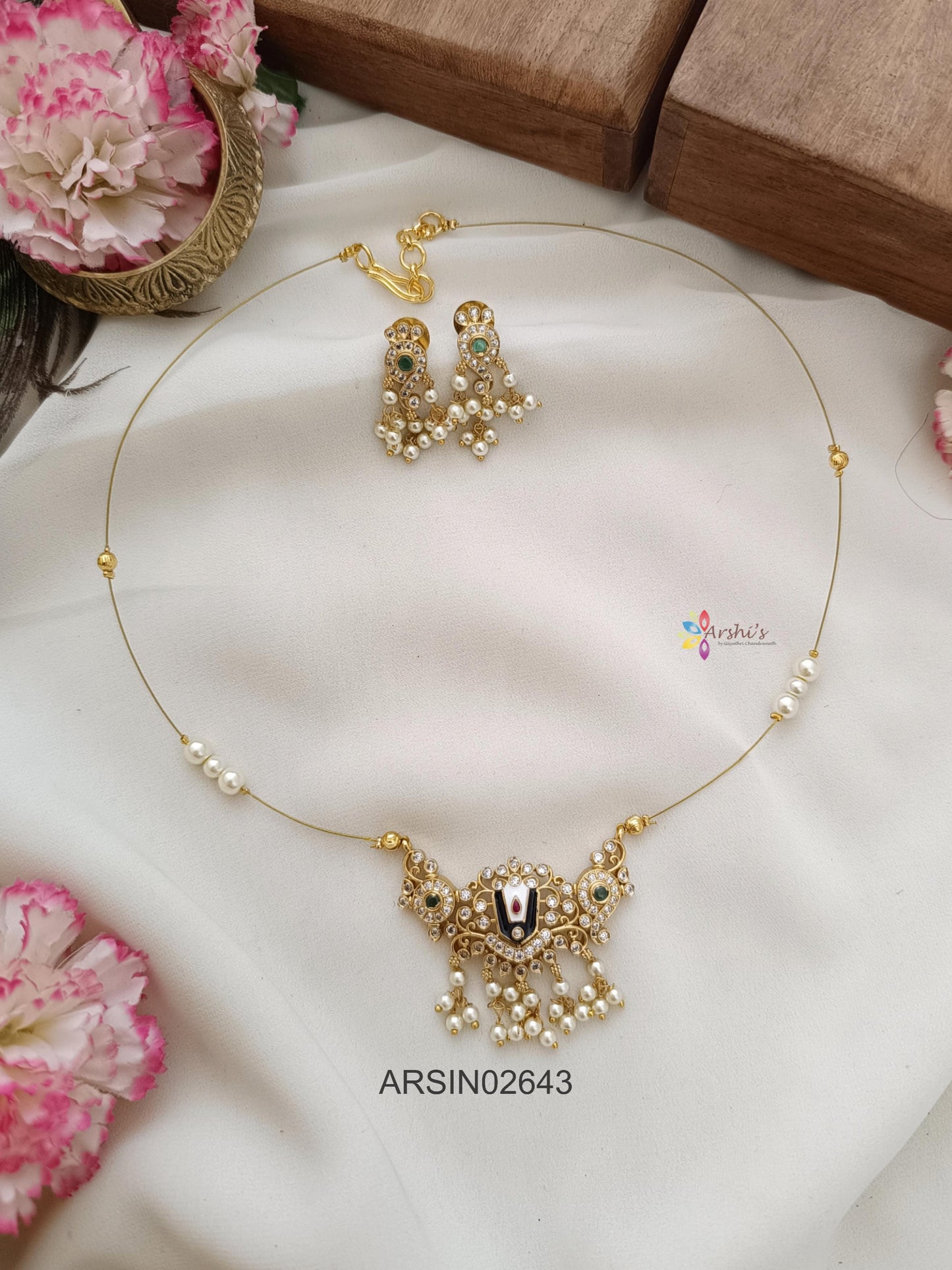 Balaji Pendant Invisible Necklace