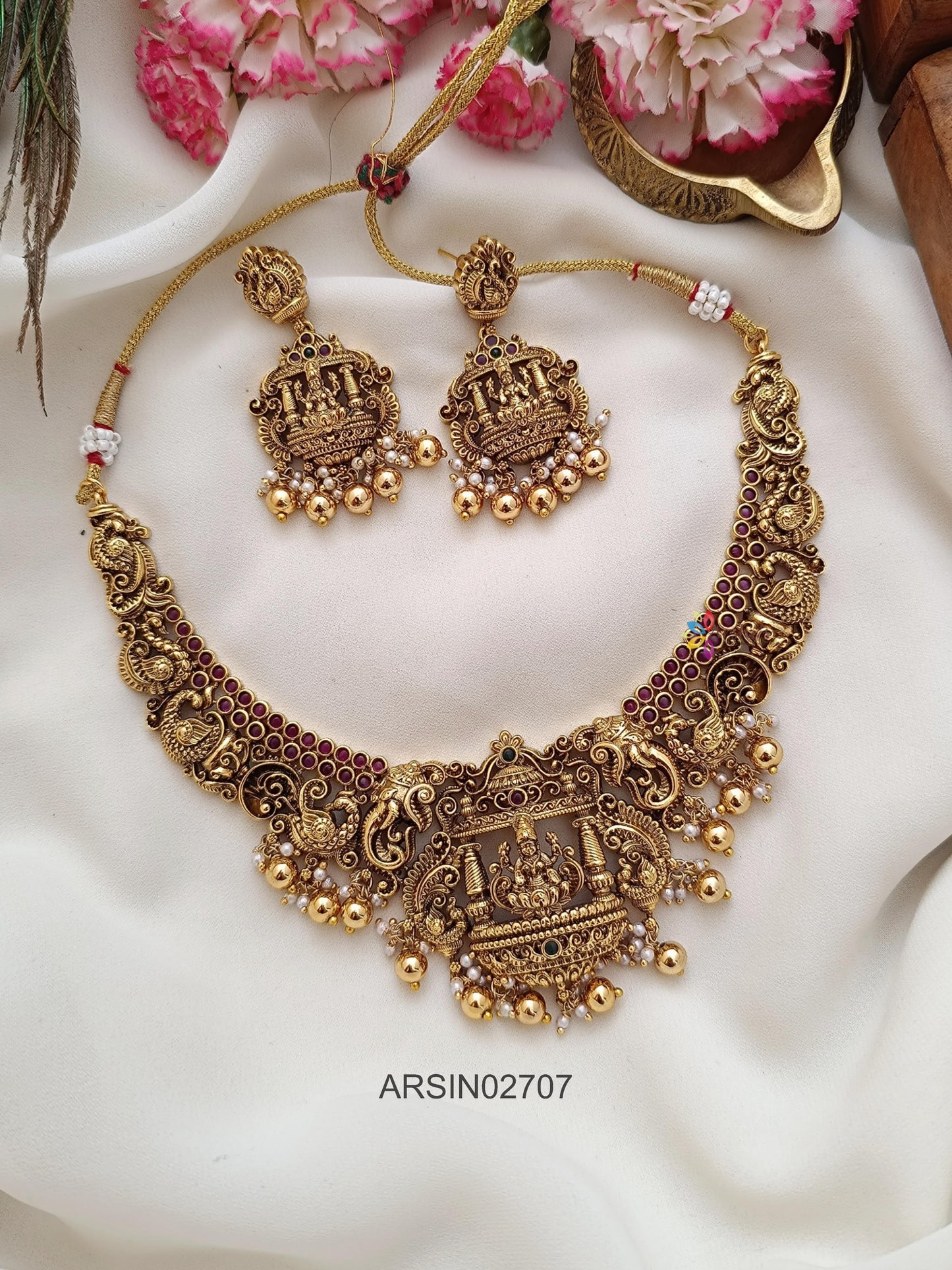 Bridal Temple Necklace