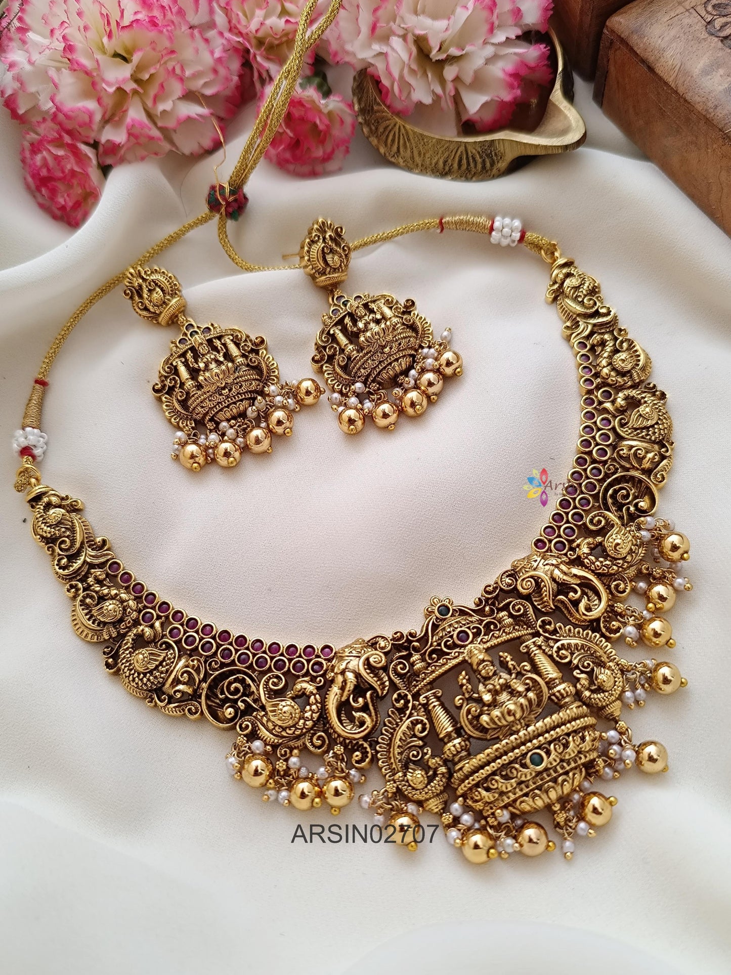 Bridal Temple Necklace