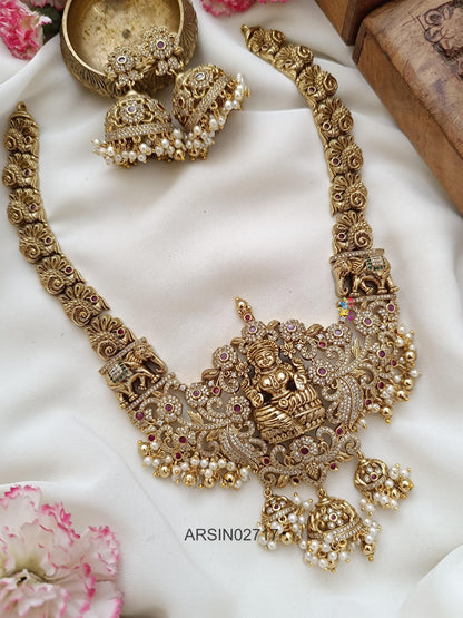 Lakshmi White Stone Necklace