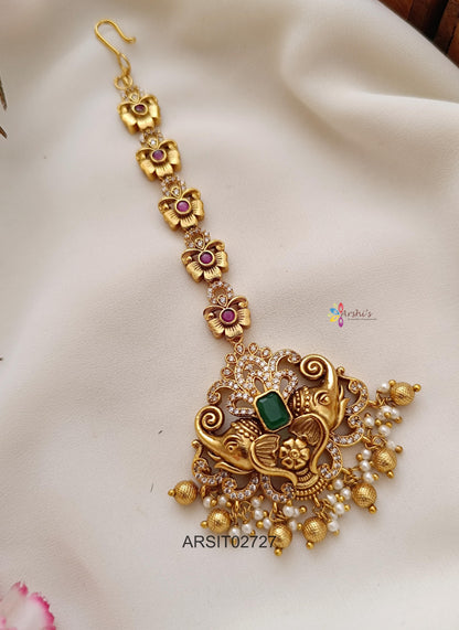 Elephant Design Maangtikka