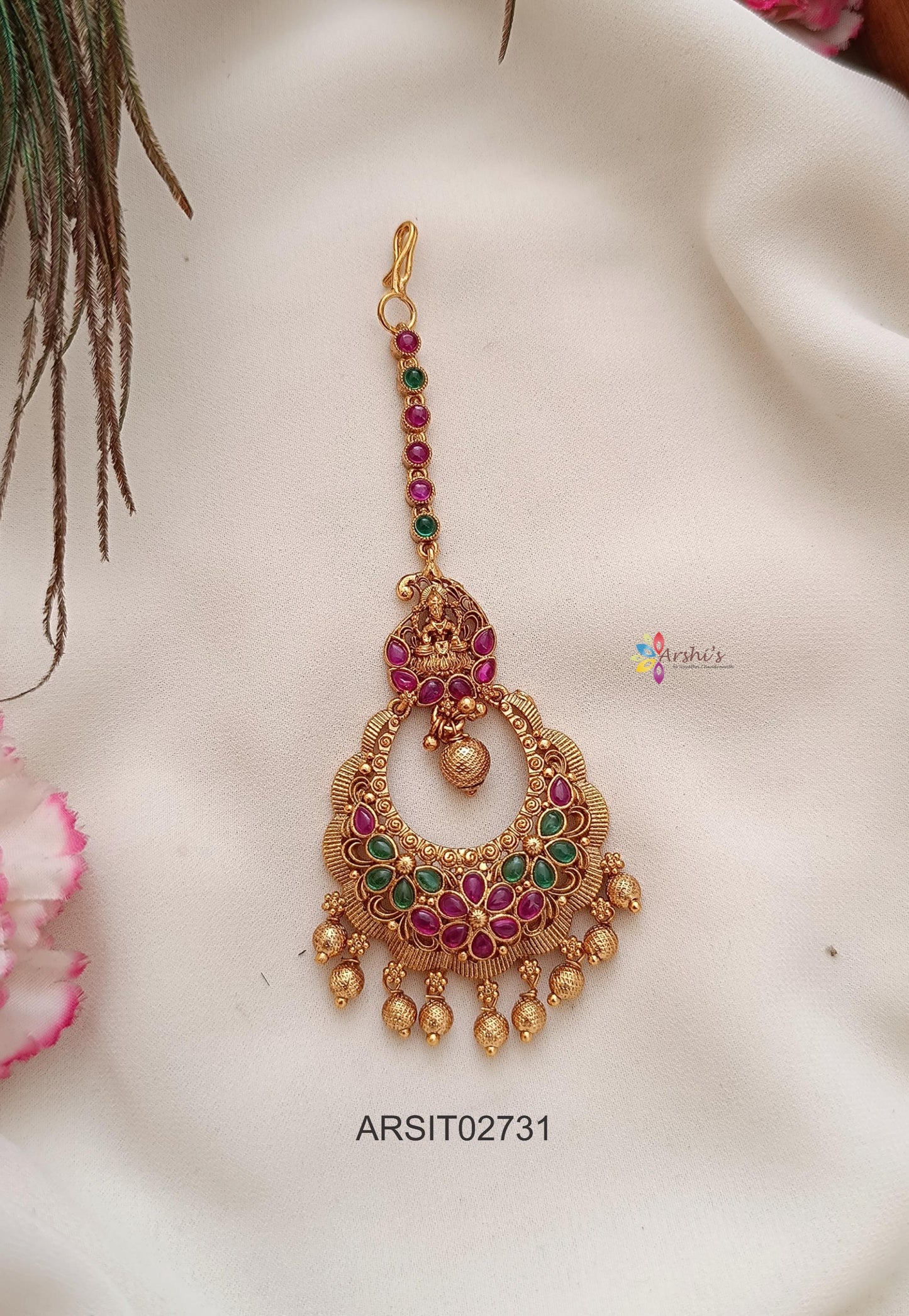 Temple Stone Maangtikka