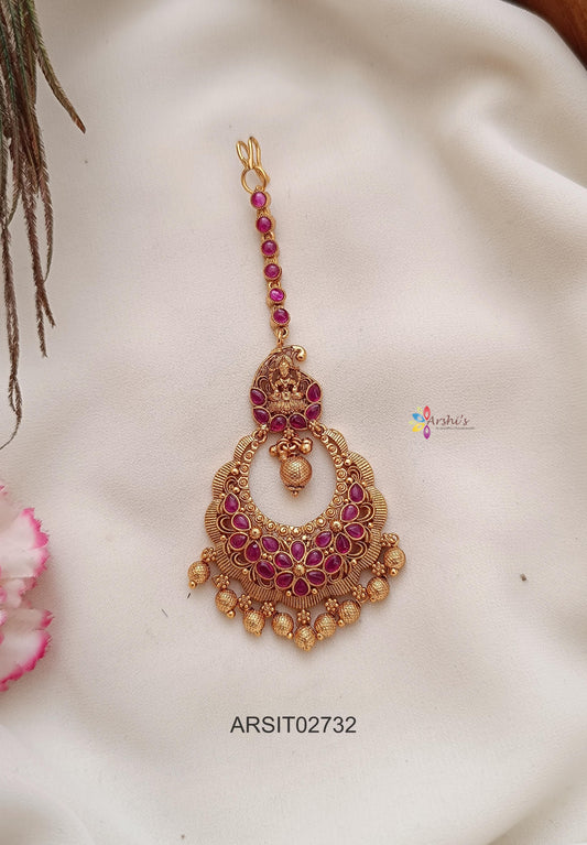 Temple Kemp Stone Maangtikka