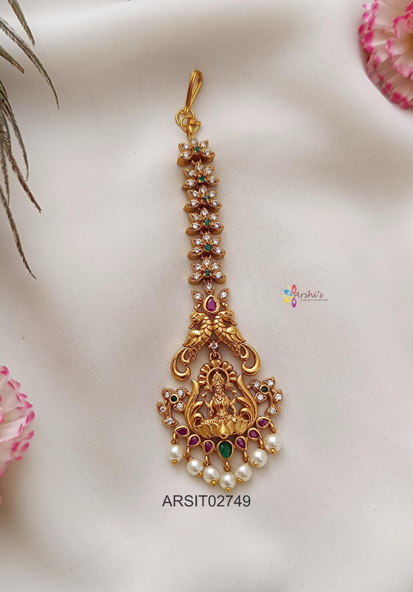 Lakshmi Peacock Maangtikak