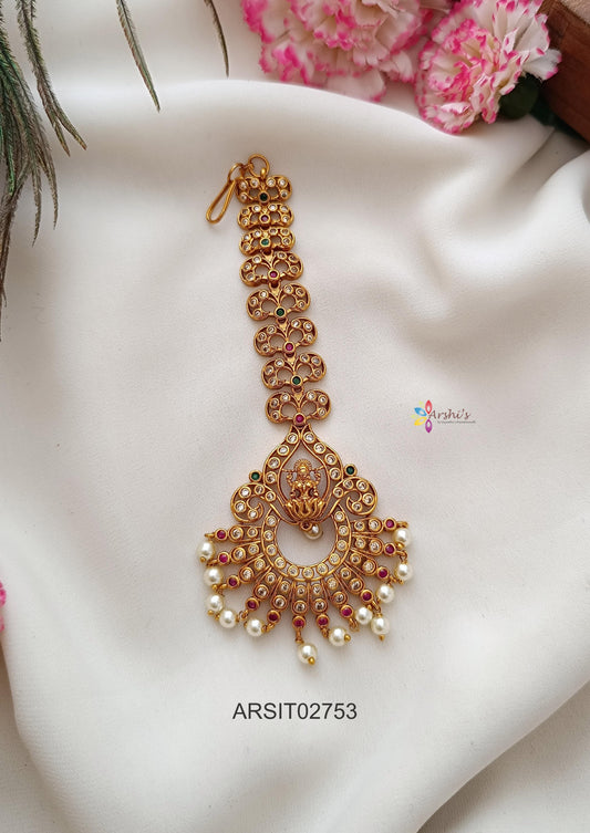 Lakshmi Stone Maang Tikka