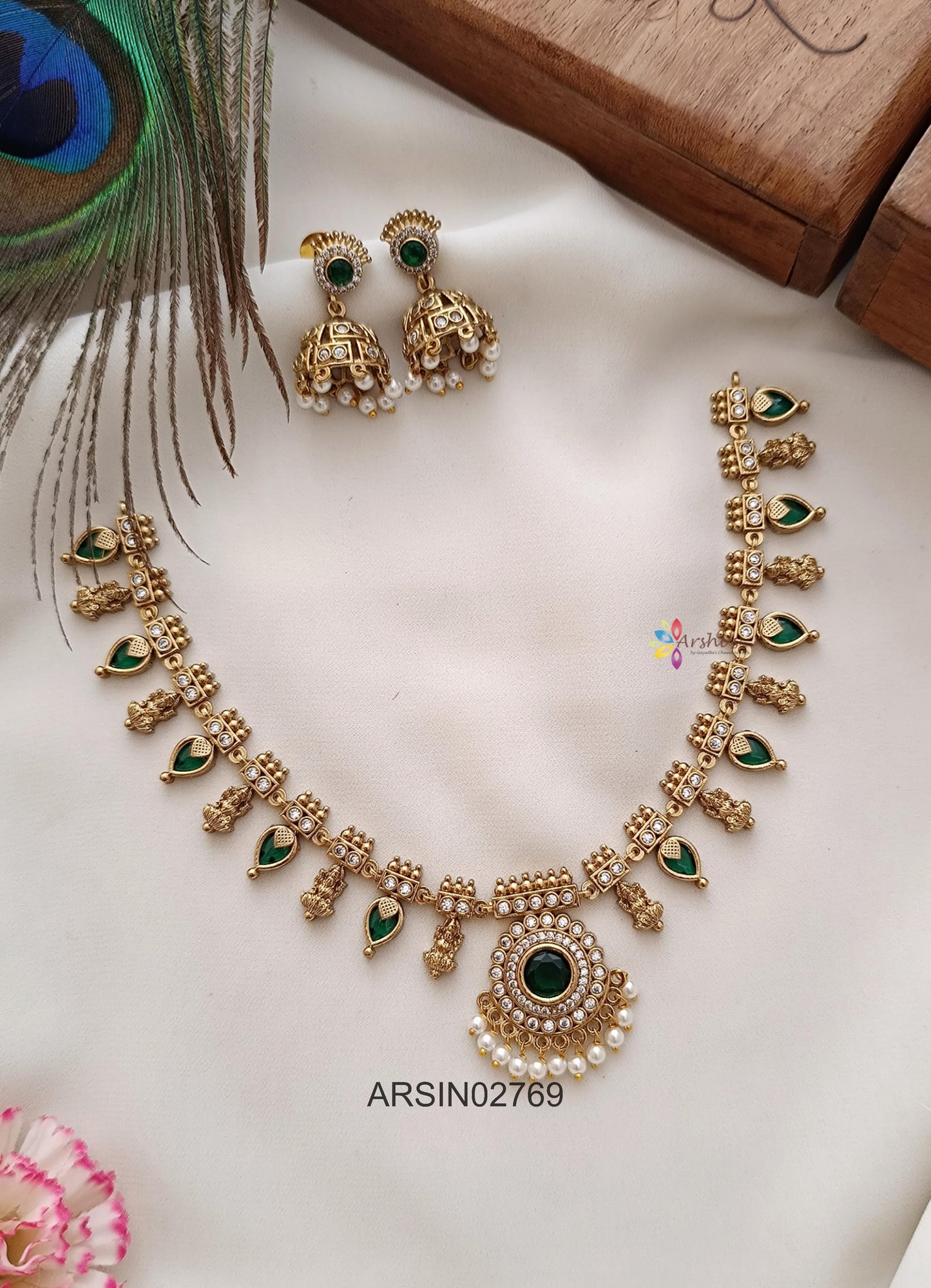 Green Palakka Necklace