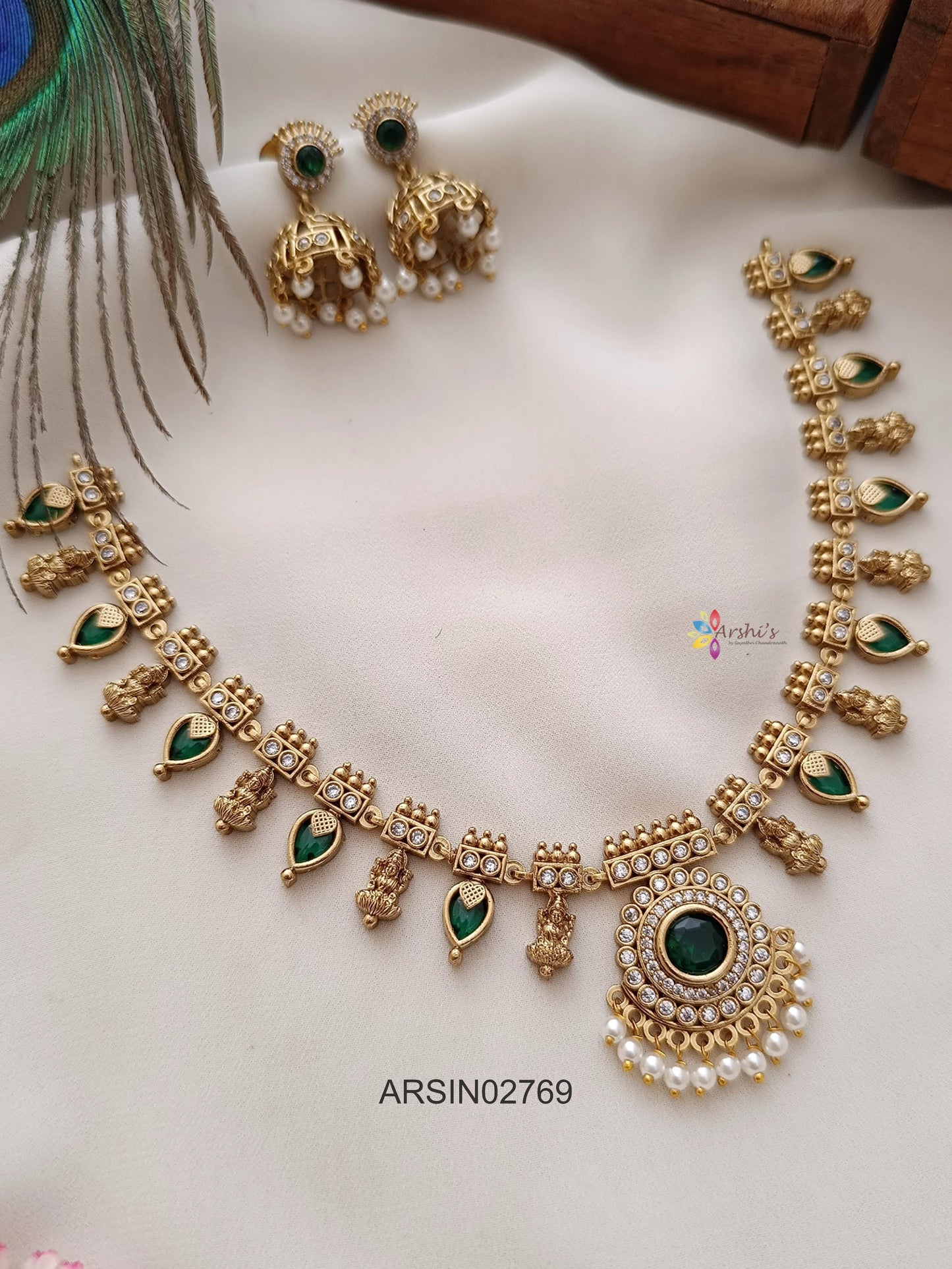 Green Palakka Necklace