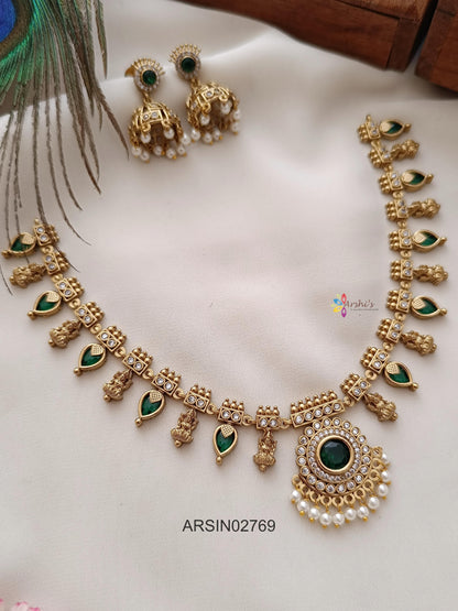 Green Palakka Necklace