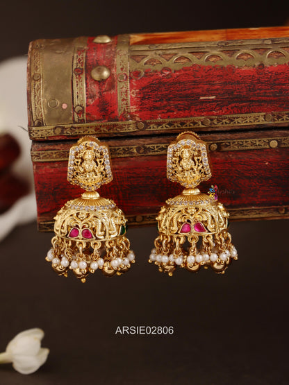 Lakshmi Stone Jhumka