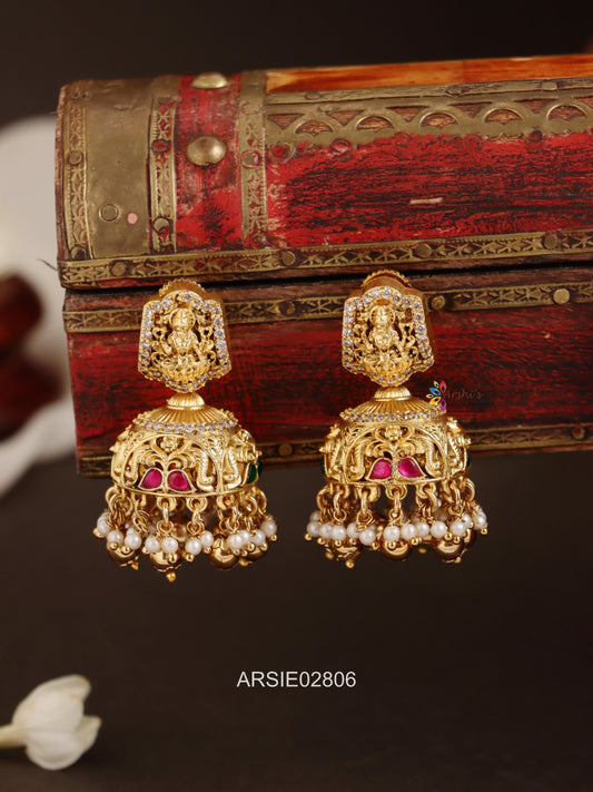 Lakshmi Stone Jhumka