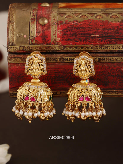 Lakshmi Stone Jhumka