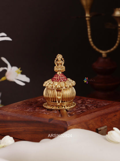 Goddess Lakshmi Kumkum Box