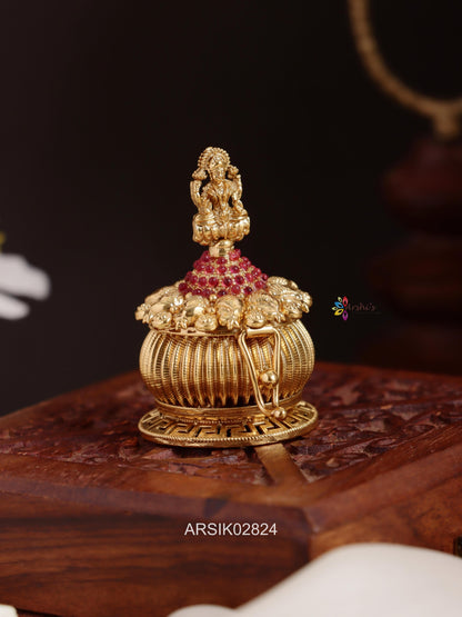 Goddess Lakshmi Kumkum Box