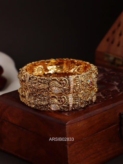 Antique Bridal Temple Bangles