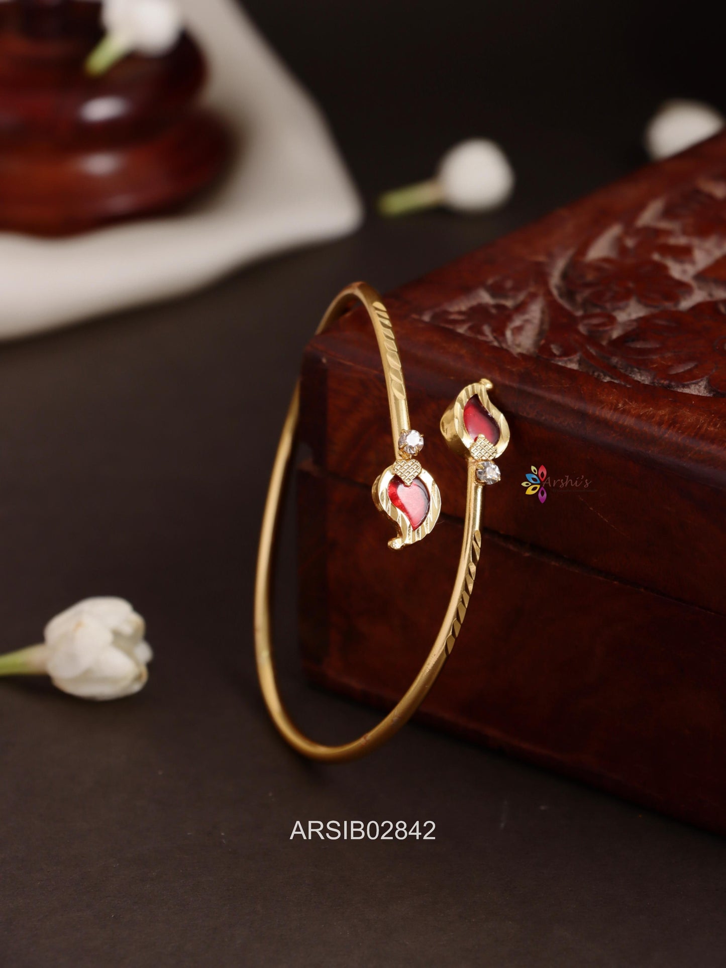 Mango Red Palakka Bracelet