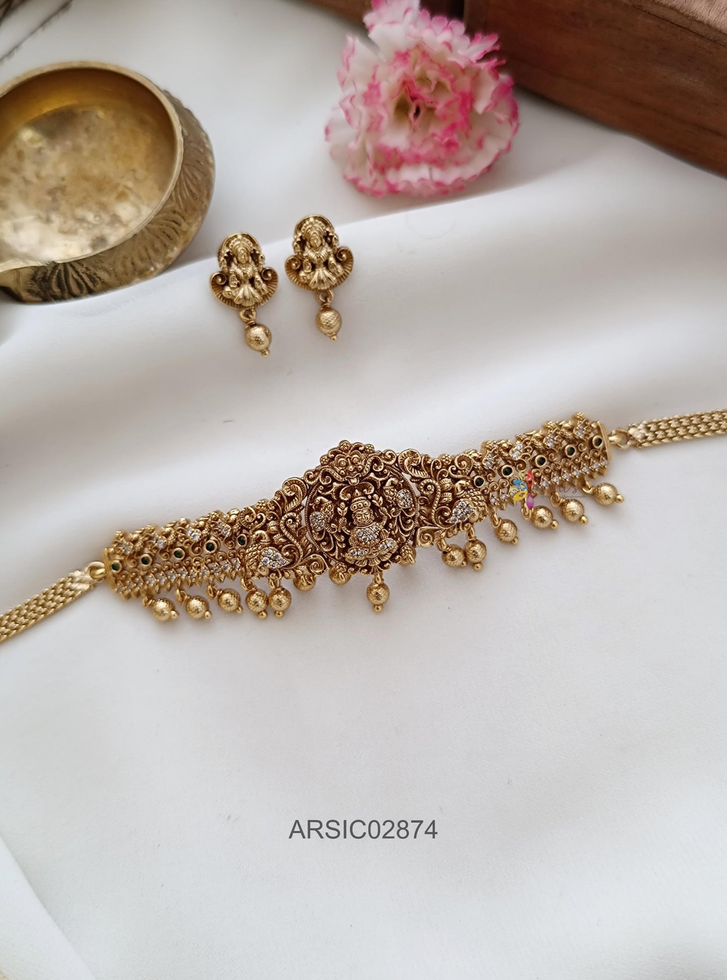 Lakshmi Elephant Choker
