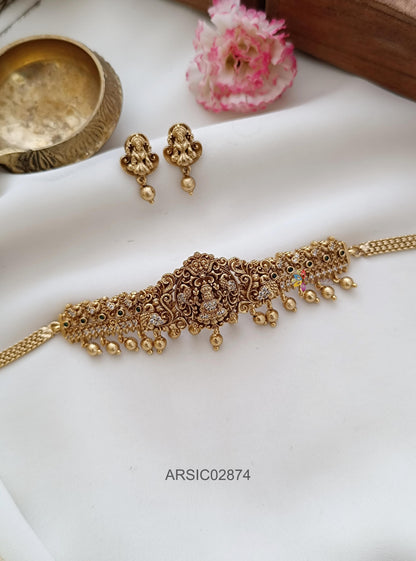 Lakshmi Elephant Choker