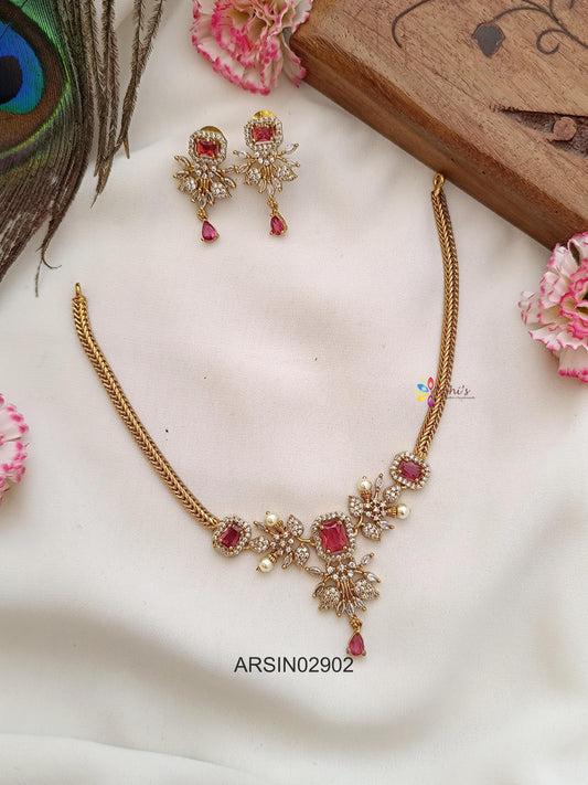 Ruby Stone Necklace