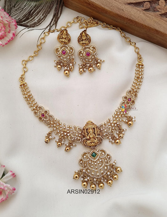 Lakshmi Stone Necklace