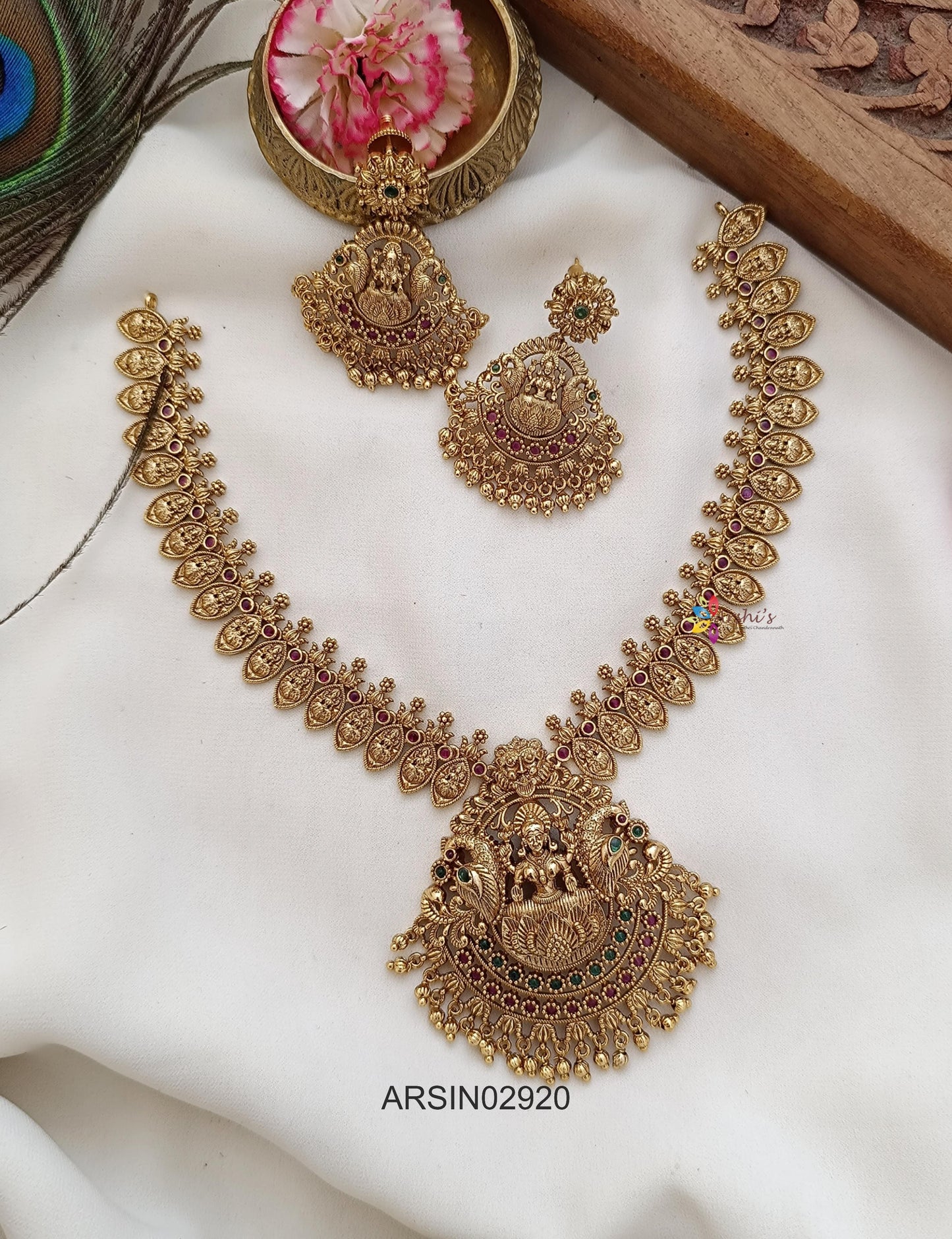 Matte Grand Temple Necklace