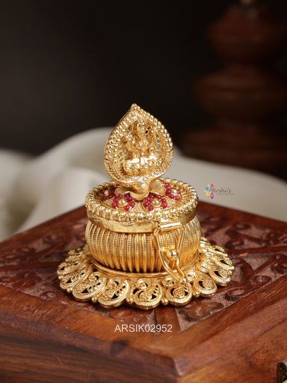 Lakshmi Devi Kumkum Box