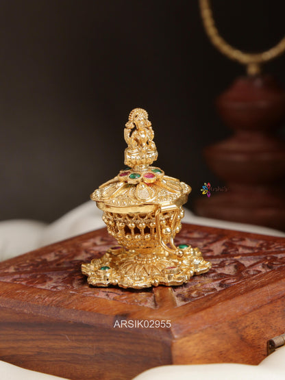 Goddess Lakshmi Kumkum Box